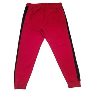 GUESS Los Angeles Jogger Sweatpants Men’s L Red Logo Streetwear Athleisure